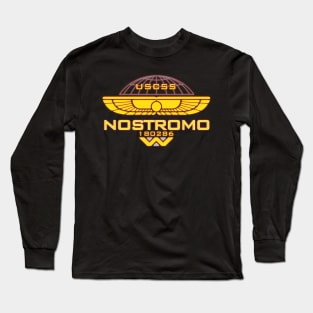 Nostromo Weyland Logo Alien Long Sleeve T-Shirt